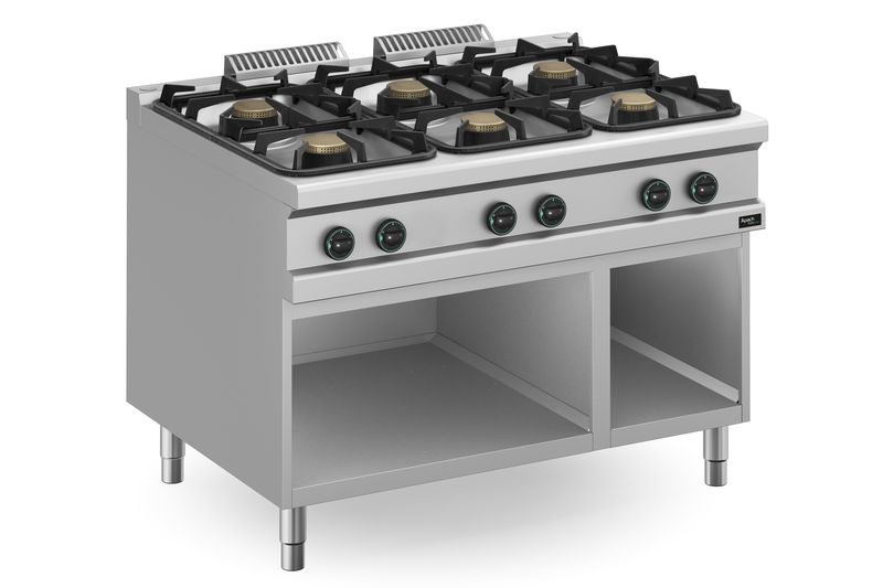 Apach 900 Series 6 Burners Range Gas Aprg-129P/Pl