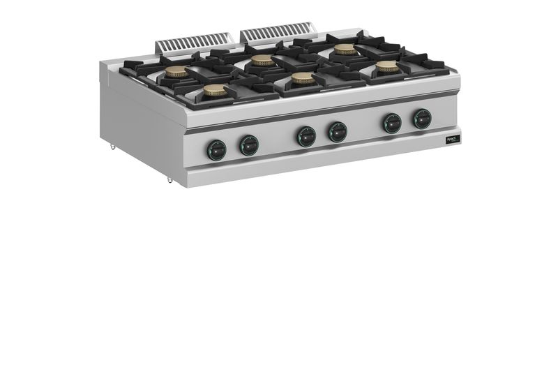 Apach 700 Series 6 Hotplates Range Gas Aprg-117T/Pl