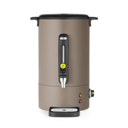 Boiler pentru bauturi calde Taupe mat 16 l, HENDI Uniq, Design de Bronwasser, 220-240V/1650W, 357x380x(H)502mm