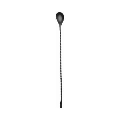 Lingura bar, Bar up, Negru, 385x35mm