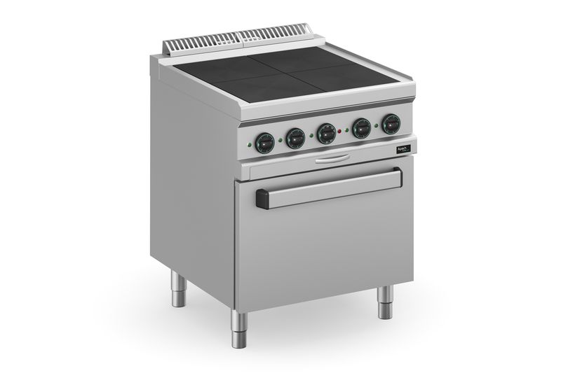 Apach 700 Series 4 Hotplates Range Electric Apre-77Qfe/Pl