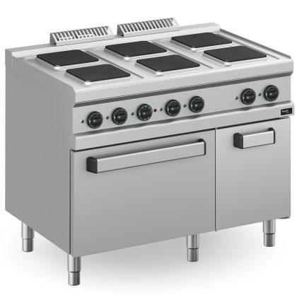 Apach 700 Series 6 Hotplates Range Electric Apre-117Fe/Pl