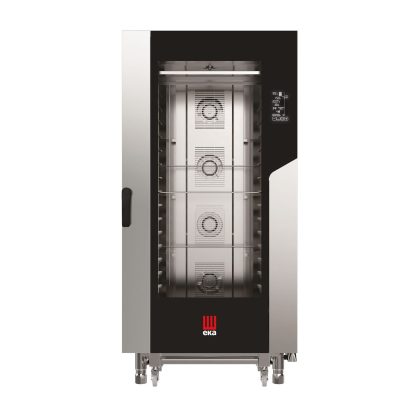 Cuptor electric cu convectie cu abur Millennial Black Mask Bakery, 16x 600x400mm Tecnoeka, 400V/31000W, 930x1035x(H)1900mm