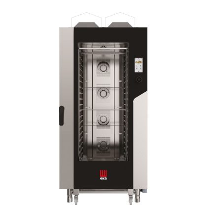 Cuptor pe gaz cu convectie cu abur Millennial Touch Screen Gastro, 20× GN 1/1,Tecnoeka, 230V/1450W, 30000kW, 930x1162x(H)1954mm