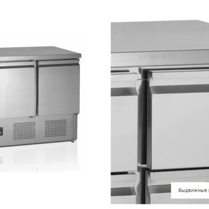 Efcold Sa1365 S/S+Drawers 12531 In 3 Sections (6 Drawers)