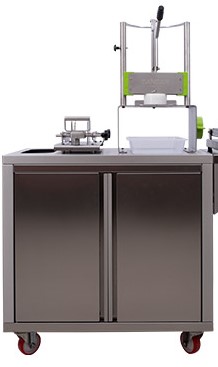 Stand For Pineapple Peeling Machine With Double Door 1120