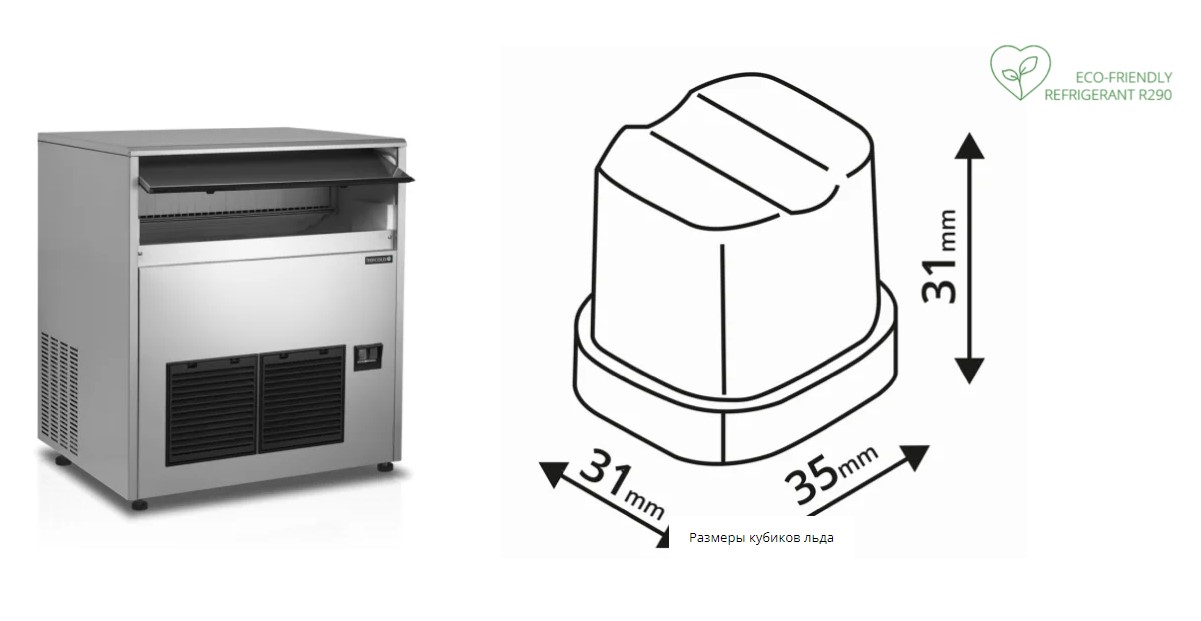 Icemaker Tefcold Tc85 43621