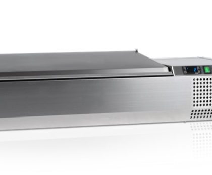 Tefcold Vk33-120 S/S Lid Showcase