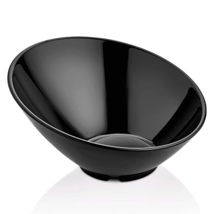 Bol înclinat din melamină, negru, 262x(h)138 mm Fine Dine