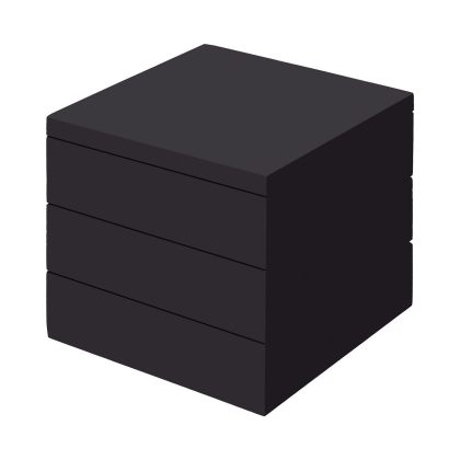 Bază de bufet Madeira Black, 175x175x(H)165 mm Fine Dine