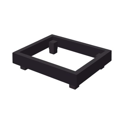 Suprapunere stand Madeira Black GN 1/2 Fine Dine