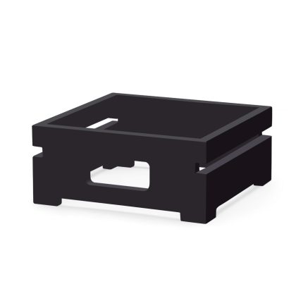 Cutie Medeira pentru plita cu inductiie Fine Dine 239551, Black