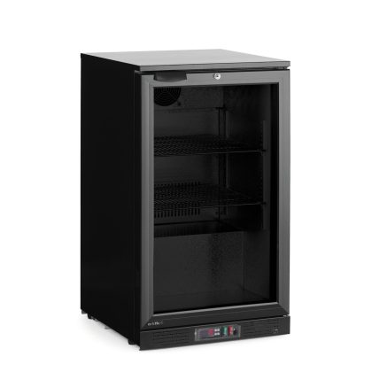 Frigider cu usa simpla pentru bar, Arktic, 103L, Negru, 220-240V/120W, 500x530x(H)865mm