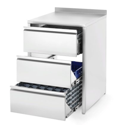 Modul cu 3 rafturi cu acțiune rapidă, Oxygen 600x650x(H)900 mm, Barmatic