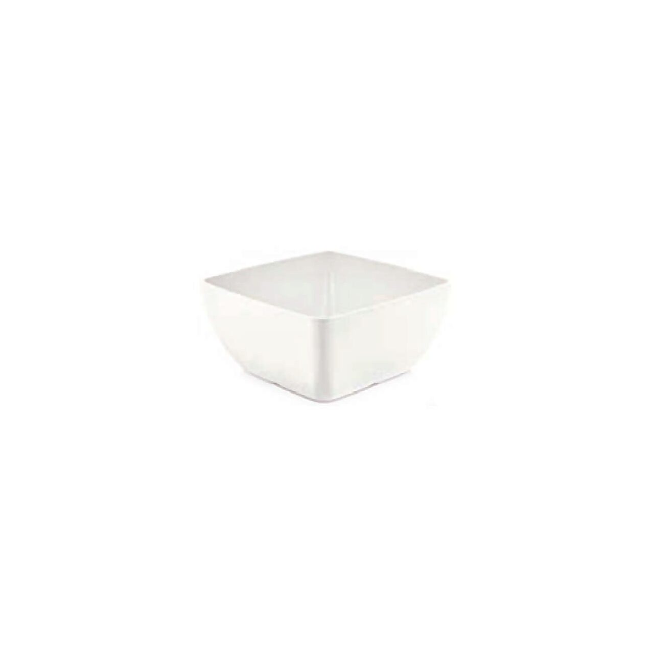 Bol pătrat din melamină, alb, 250x250x(h)120mm Fine Dine