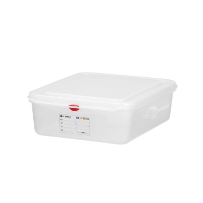 Recipient GN 1/3 din polipropilena, HENDI, GN 1/3, 6L, Transparent, 325x176x(H)150mm, Dreptunghiular