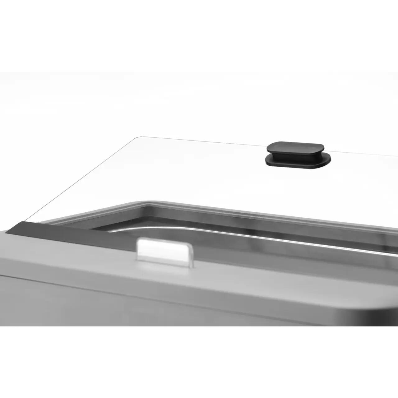 Chafing dish electric UNIQ, HENDI, GN 1/1, Alb, 220-240V/700W, 607x402x(H)250mm - Image 10