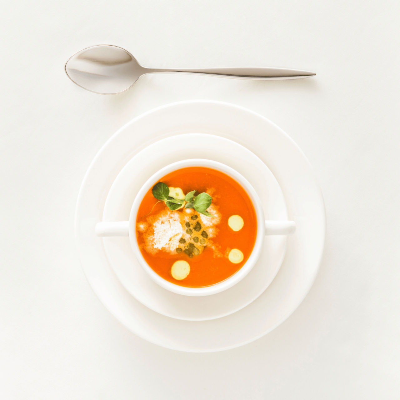 Bol supă Fine Dine, Crema, 300 ml - Image 14