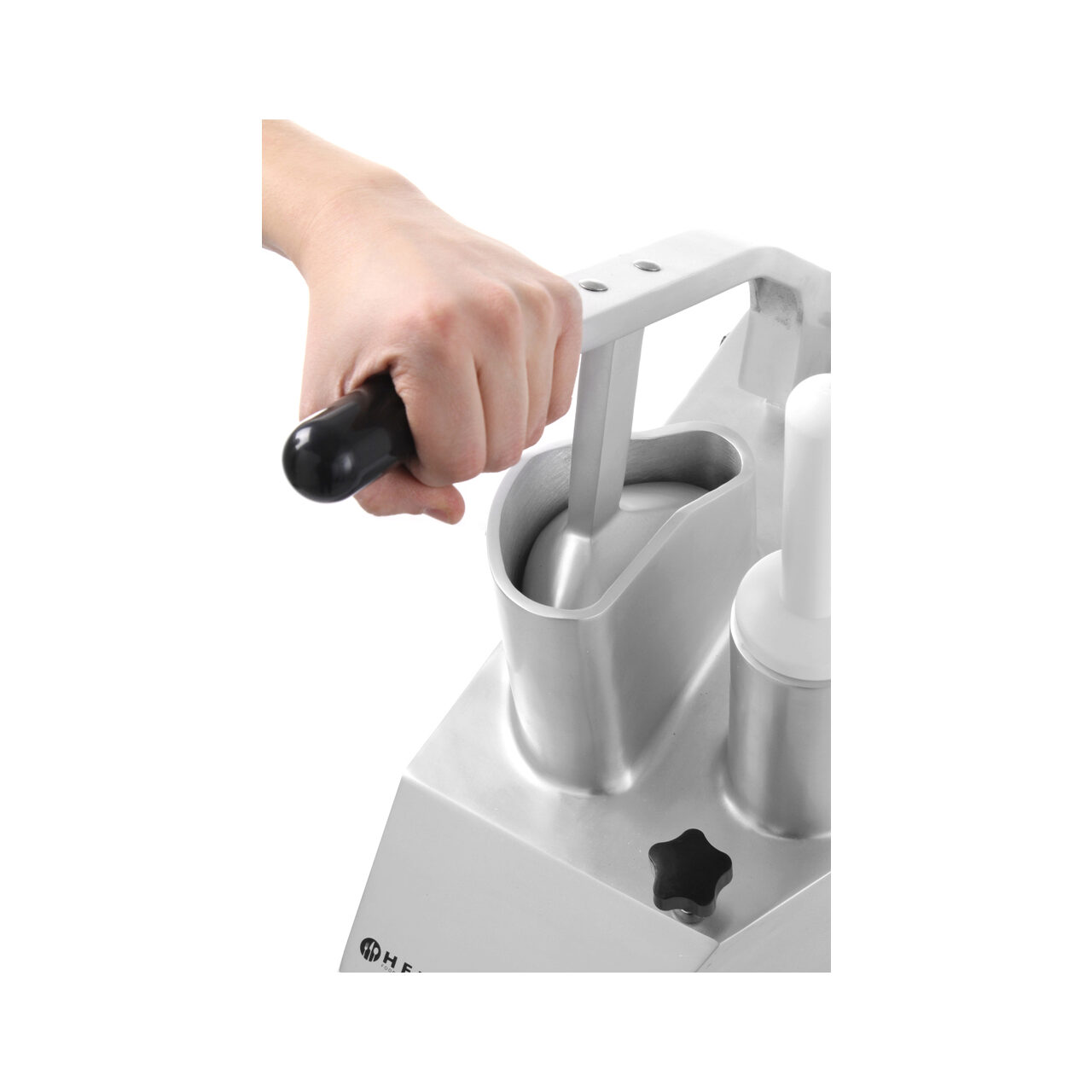 Tocator / robot profesional feliat legume, fructe, 550W, corp aluminiu, include 5 discuri taiere, Hendi Profi Line - Image 3