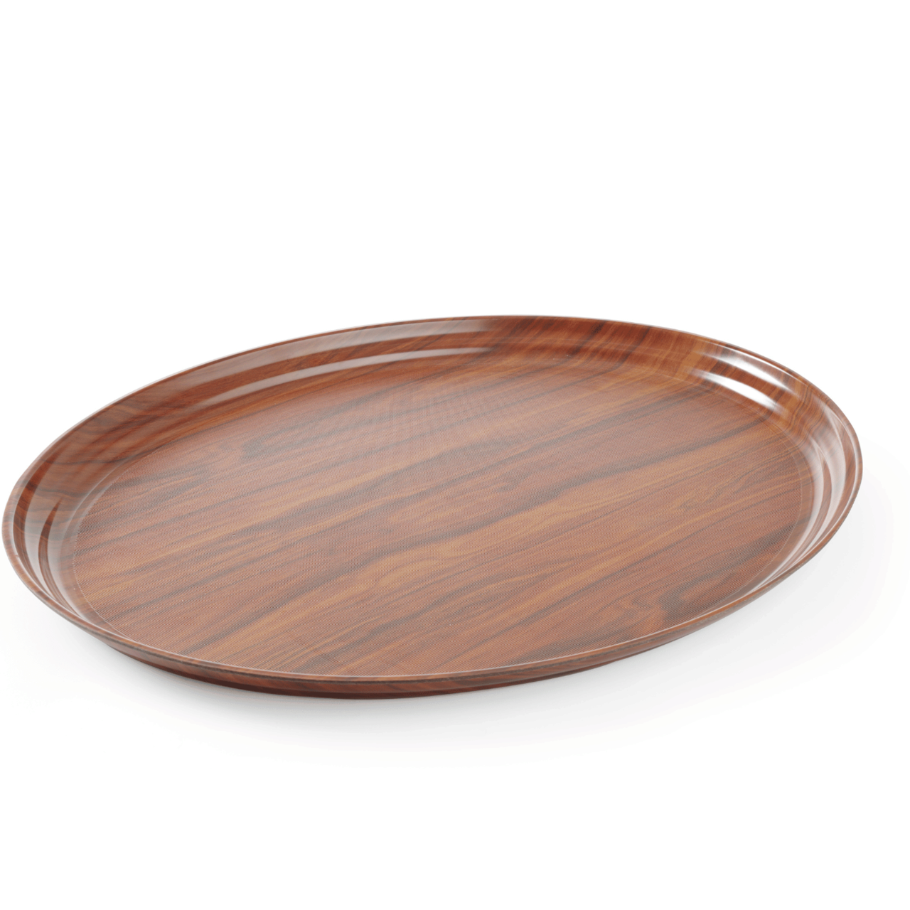 Tava Hendi pentru servire imitatie lemn ovala 290 x 210 mm - Image 5