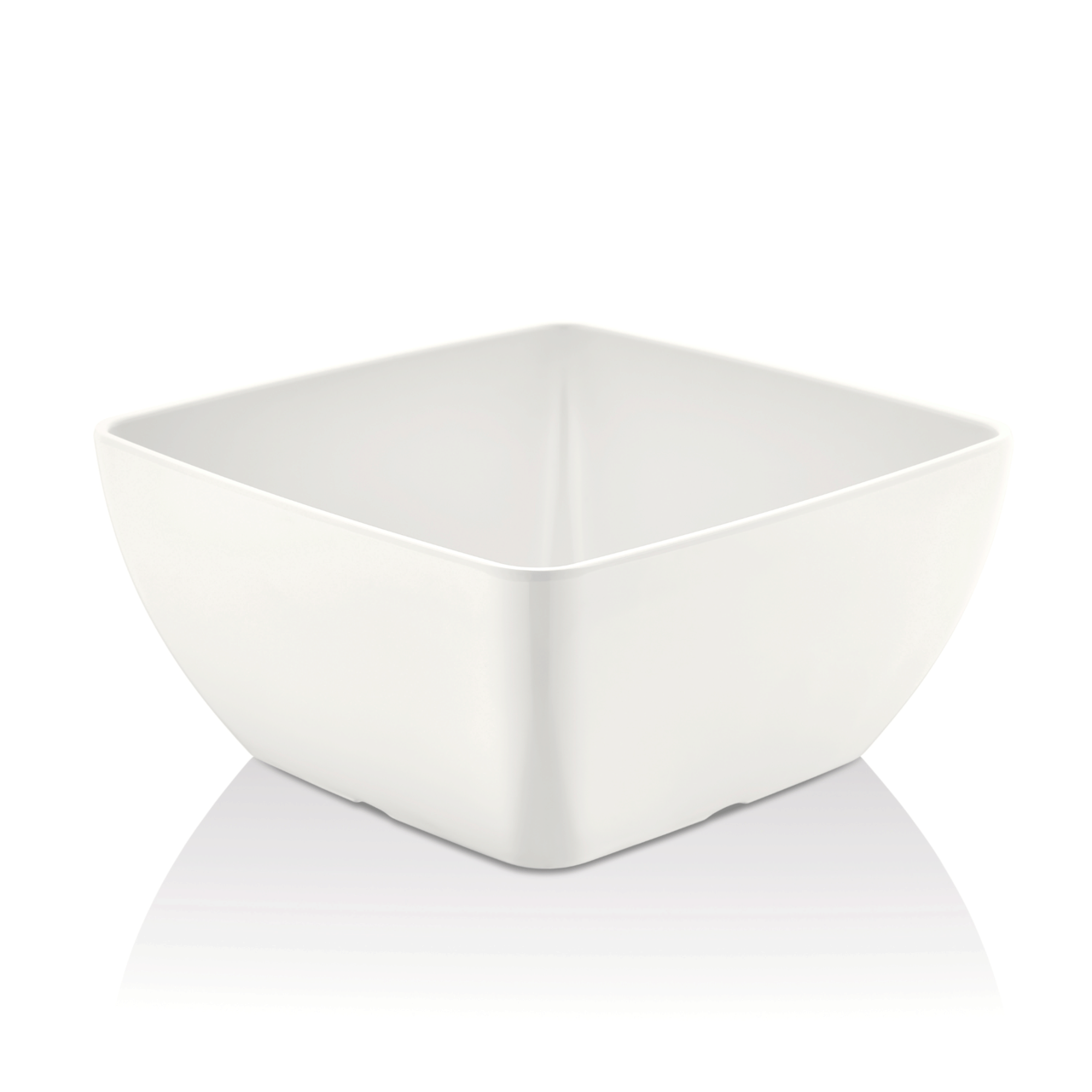 Bol pătrat din melamină, alb, 190x190x(h)90 mm Fine Dine - Image 10