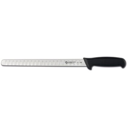Cutit Supra pentru somon, Ambrogio Sanelli, lama canelata, (L) 420 mm