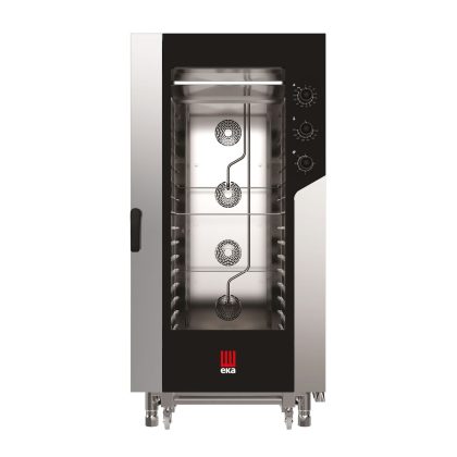 Cuptor cu aburi de convectie Millennial, Smart Bakery pentru cofetarie si panificatie, electric, carucior controlat electronic 16x 600x400 mm, 100/270 C, 400V/31000W, 930x1041x(H)1900mm