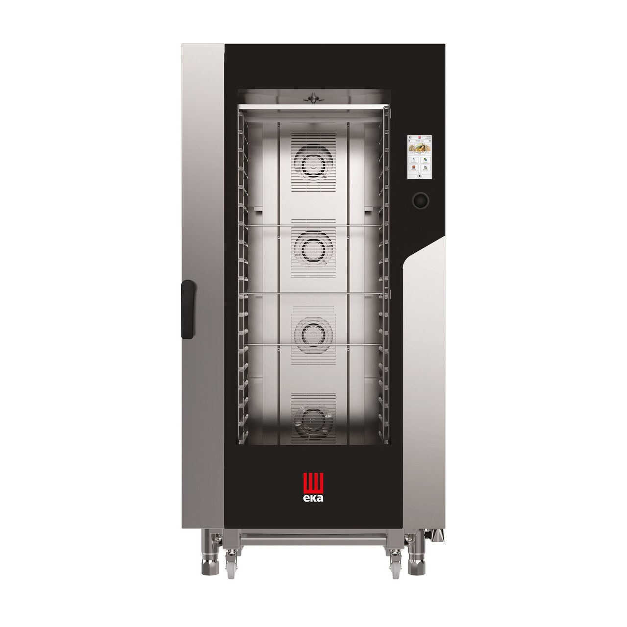 Cuptor electric cu convecție-abur Millennial Touch Screen Gastro cu sistem de curățare, 20x GN 1/1 - control electronic, EKA, 400V/31000W, 930x1035x(H)1900mm