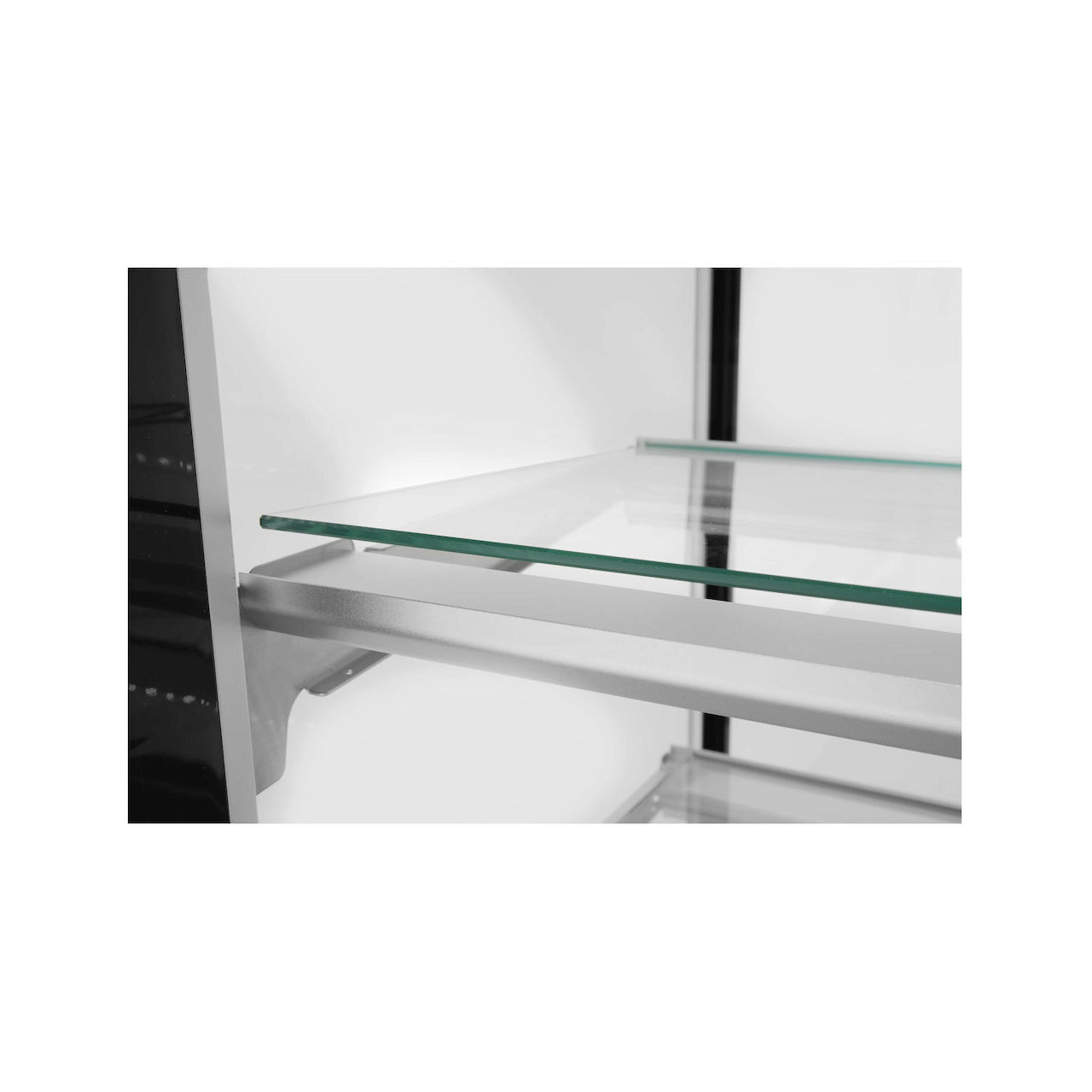 Vitrina frigorifica de prezentare interval temp. 2/6?C, corp inox, 510 litri, 490 W ARKTIC by Hendi, 1515x675x(H)1210 mm, Clasa energetica C - Image 3