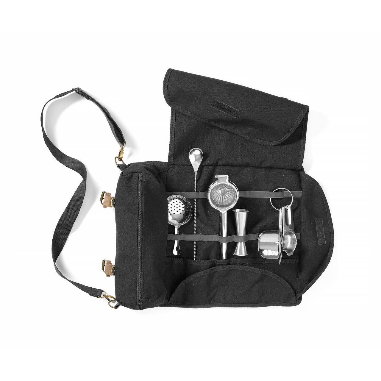 Geanta pentru barman, Bar up, neagra, 210x370x(H)70mm - Image 2