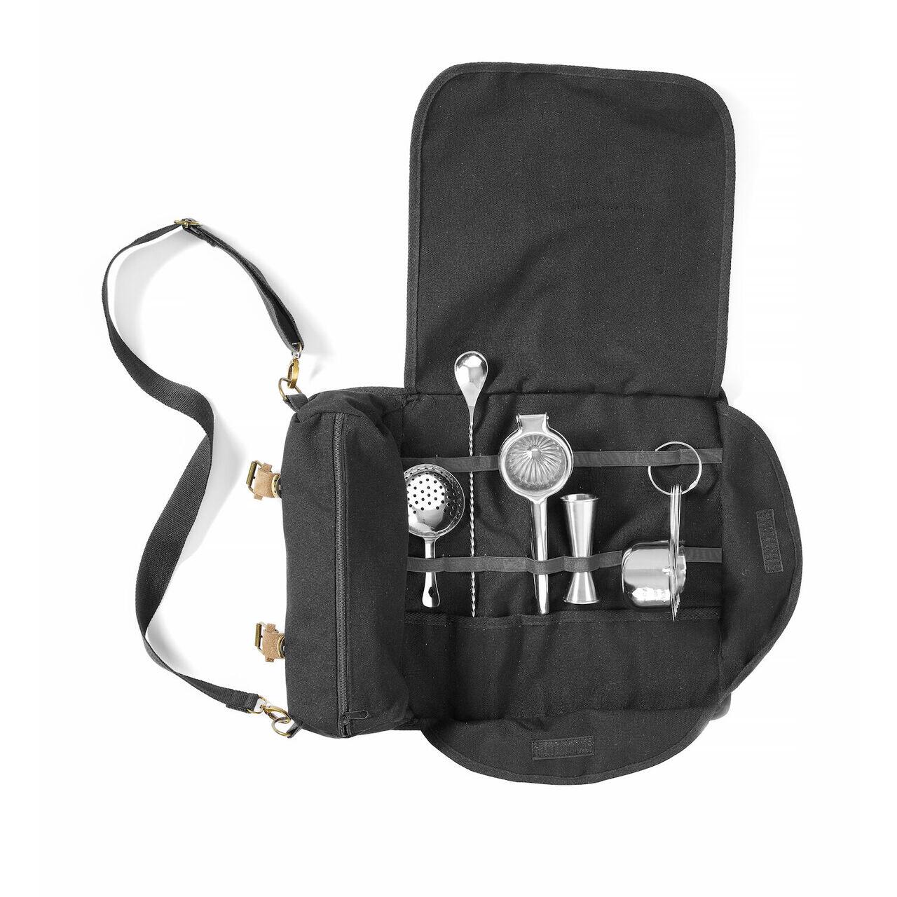 Geanta pentru barman, Bar up, neagra, 210x370x(H)70mm - Image 3