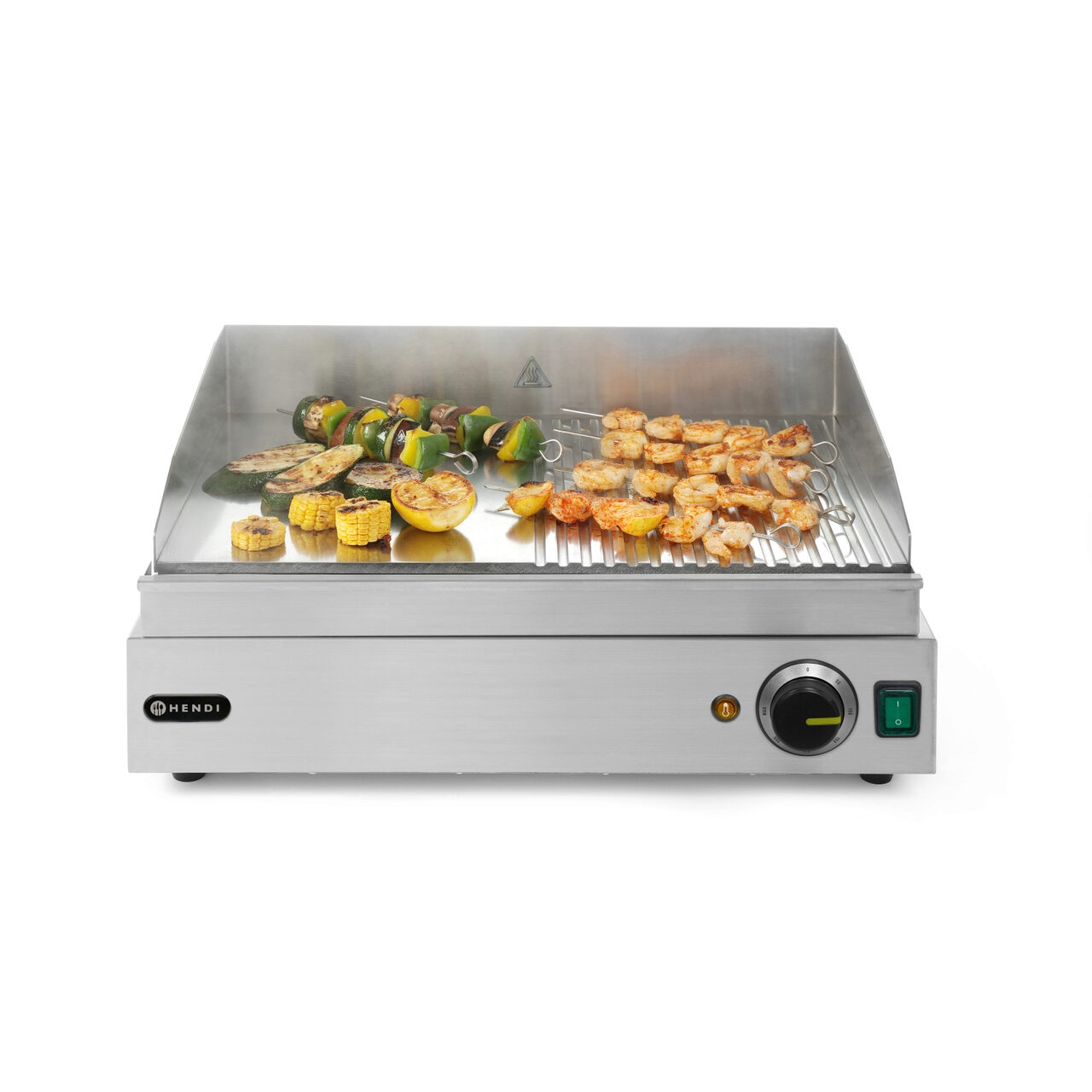 Gratar Profi Line 1/2 neted, 1/2 striat, 230V/2400W, 550x380x(H)240 mm - Image 5