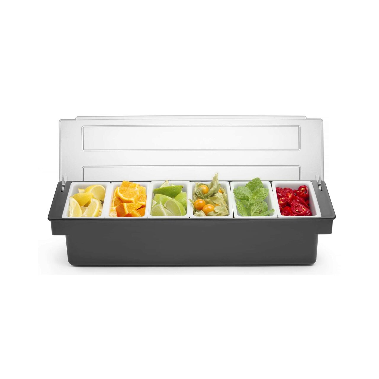Cutie pentru ingrediente Hendi, 6 recipiente 480x150x(H)100mm - Image 10