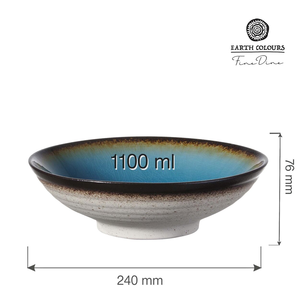 Bol rotund Azure, 240mm Fine Dine - Image 19