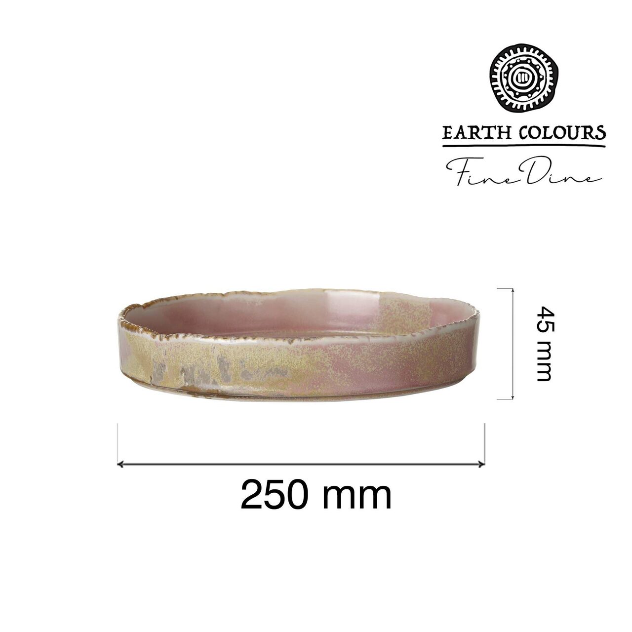 Farfurie înaltă Rosa, 250mm Fine Dine - Image 12