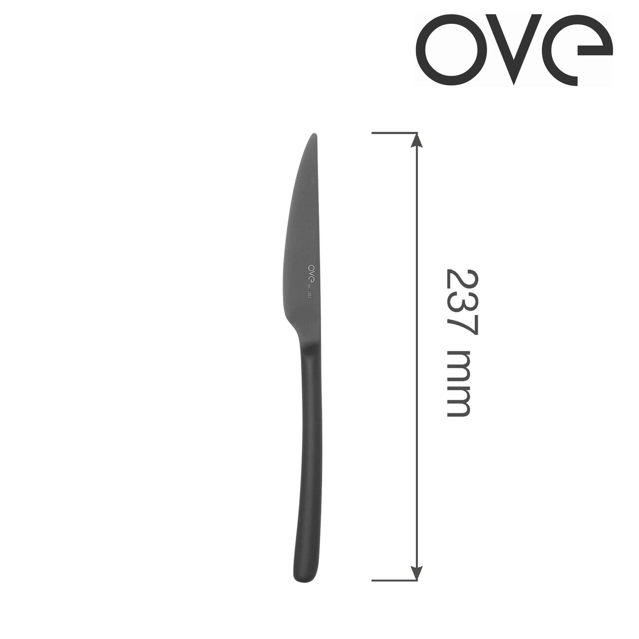 Cuțit de masă Amarone Black, OVE, 237 mm - Image 13