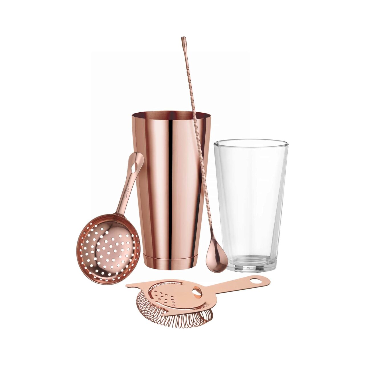 Strecuratoare Julep, Bar up, Cupru, 160x75mm - Image 4