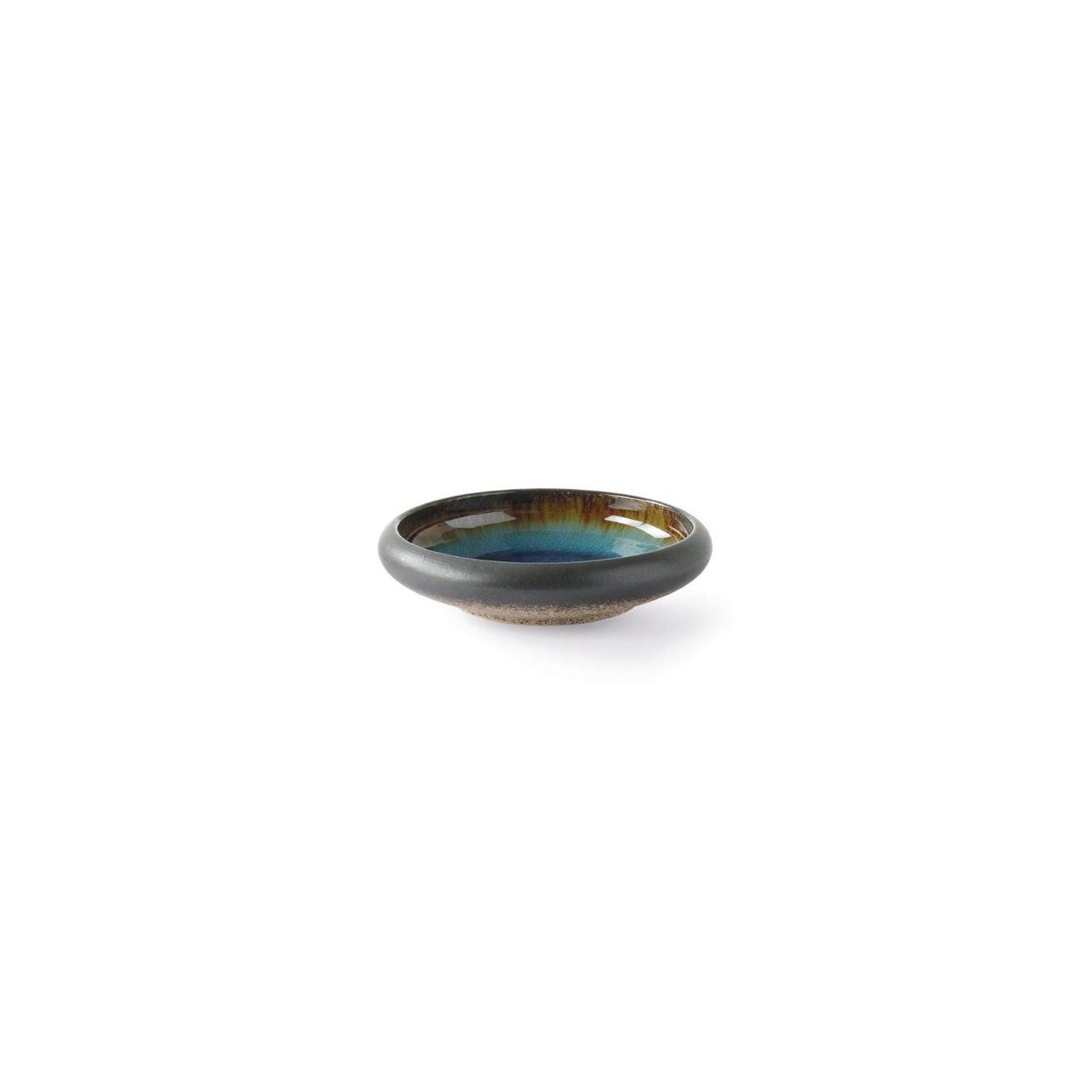 Farfurie Fine Dine pentru supa, colectia Lazur, diametru 203 mm, portelan decorat manual - Image 2