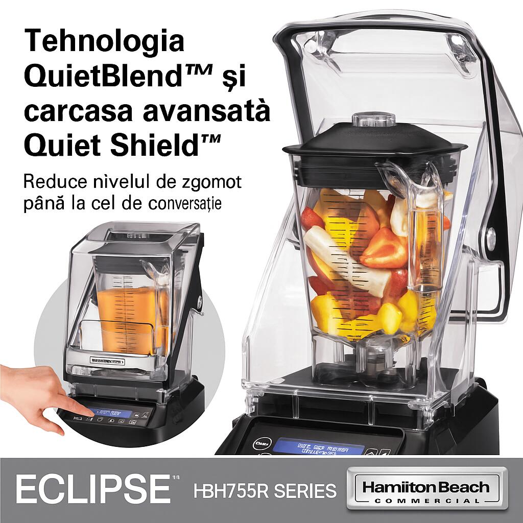 Blender barman Eclipse® 2l 1000W HBH755R-CE, Hamilton Beach Commercial - Image 2