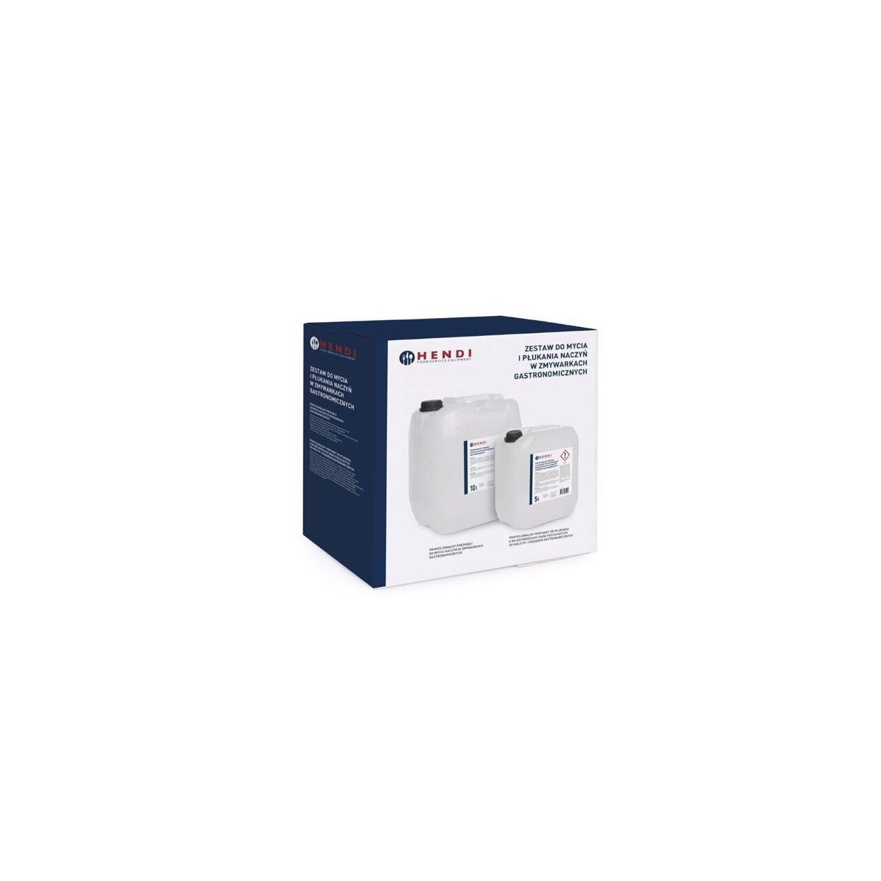 Set detergent pentru masina de spalat vase, Hendi, detergent spalare 10 litri, solutie clatire 5 litri - Image 3
