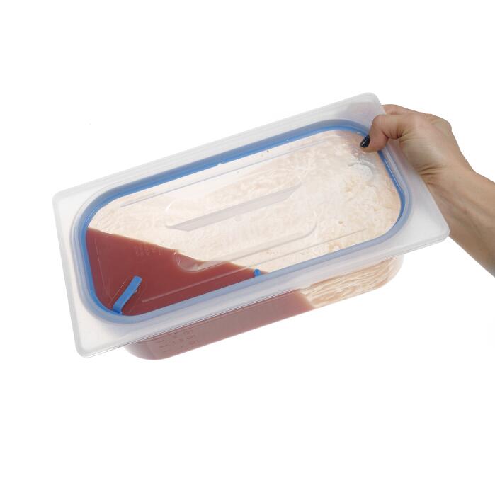 Capac gastronom etans,Hendi GN1/6, 176x162mm - Image 2