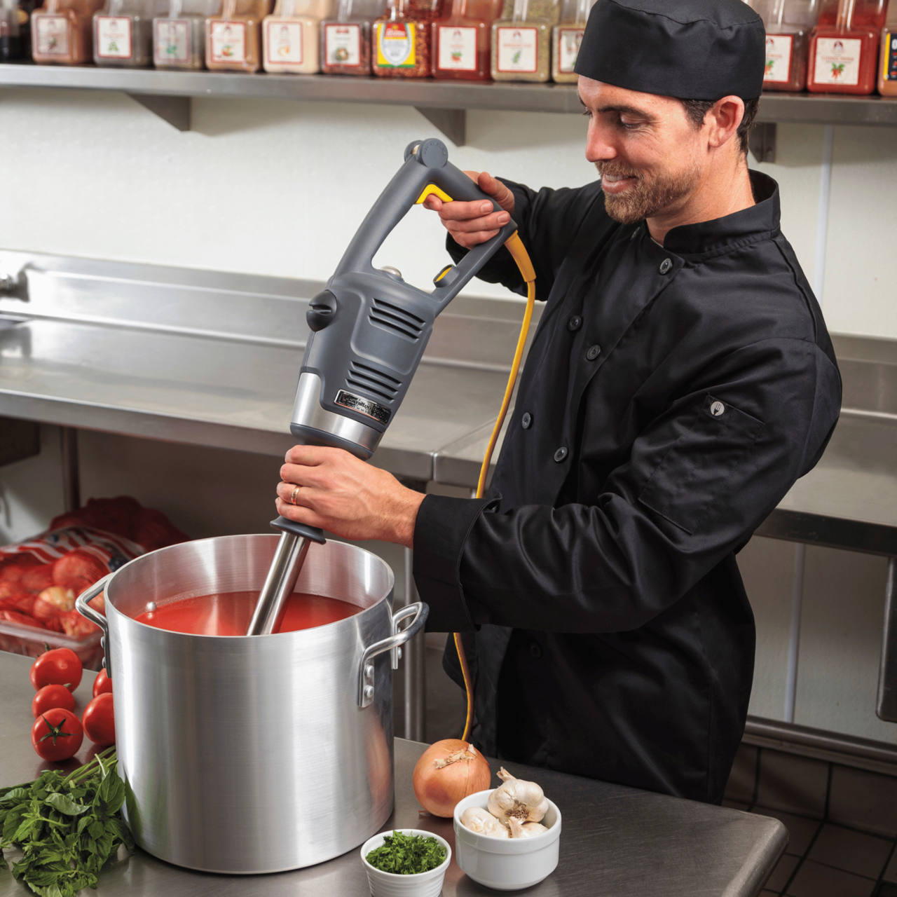 Blender cu imersie HMI016-CE BigRig™ 880x216 mm, Hamilton Beach Commercial - Image 15