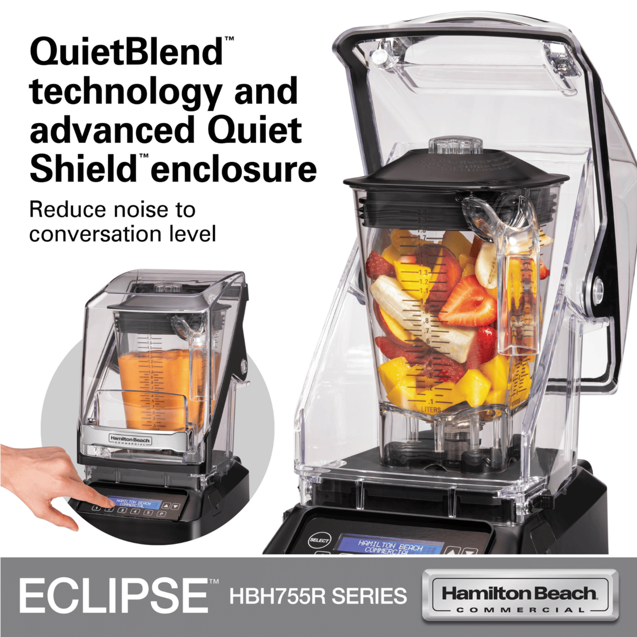 Blender barman Eclipse® 2l 1000W HBH755R-CE, Hamilton Beach Commercial - Image 26