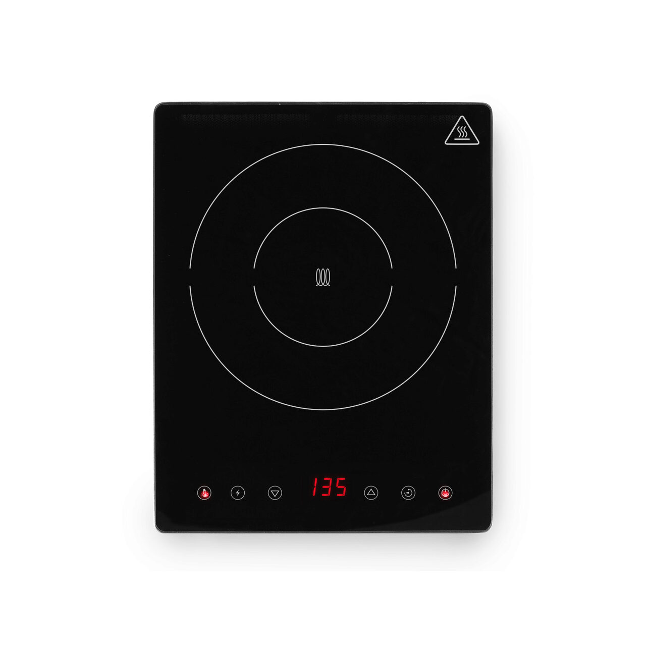 Plita inductie BlackLine 2000w, display, 293x373x56(H)mm - Image 2