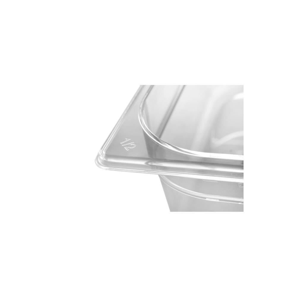 Tava Hendi Gastronorm GN 1/6 150 mm 2.4 lt - policarbonat transparent - Image 3
