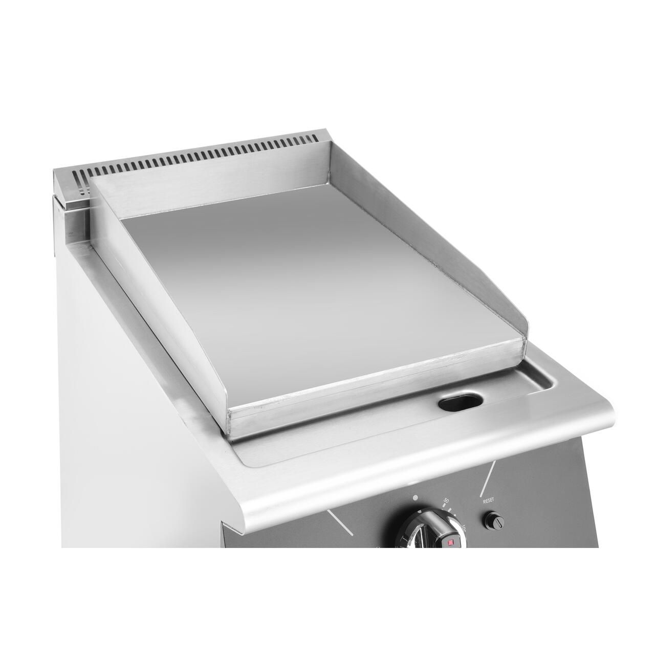 Grill electric neted cu spatiu de depozitare, 4,5Kw, 400V,400x700x(H)850+90 mm - Image 5
