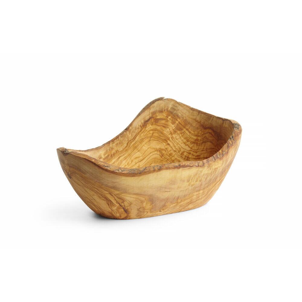 Bol decorativ din lemn de maslin, HENDI, 300x190x(H)110mm - Image 2