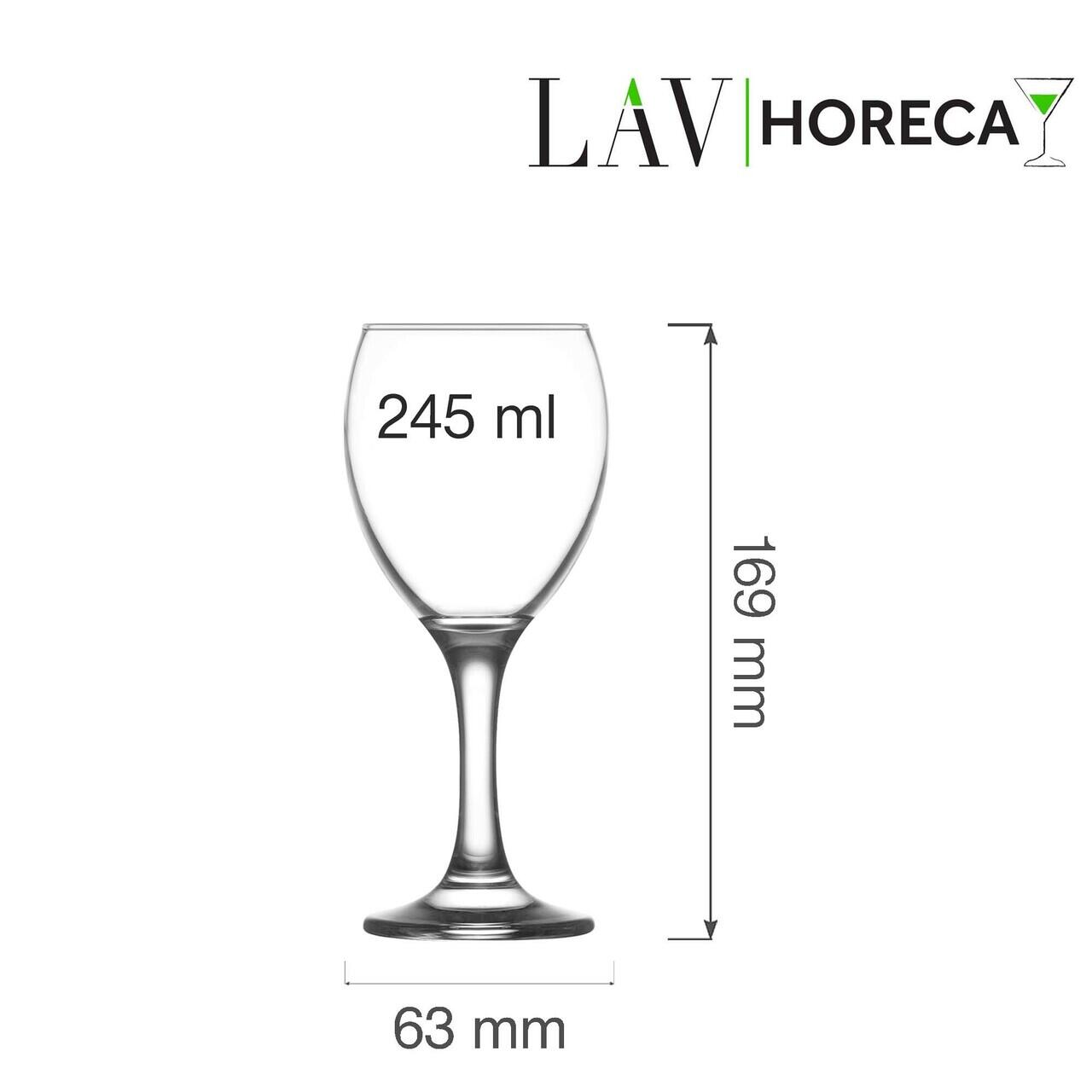 Pahar de vin Aspen 245 ml, LAV - Image 4