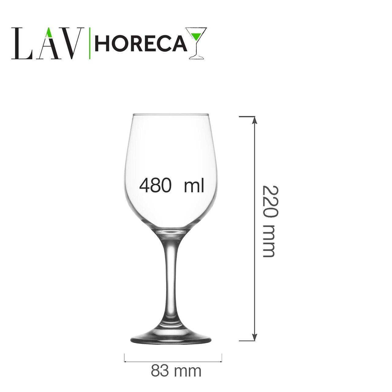 Pahar de vin Valencia 480 ml, LAV - Image 4