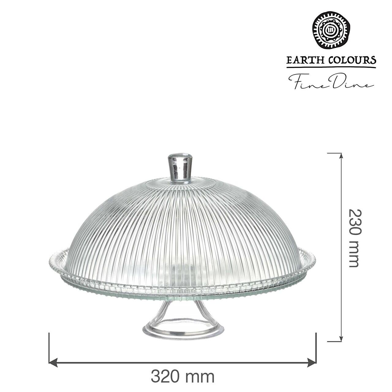 Suport pentru tort Aura cu capac, 320 x (h)230mm Fine Dine - Image 5